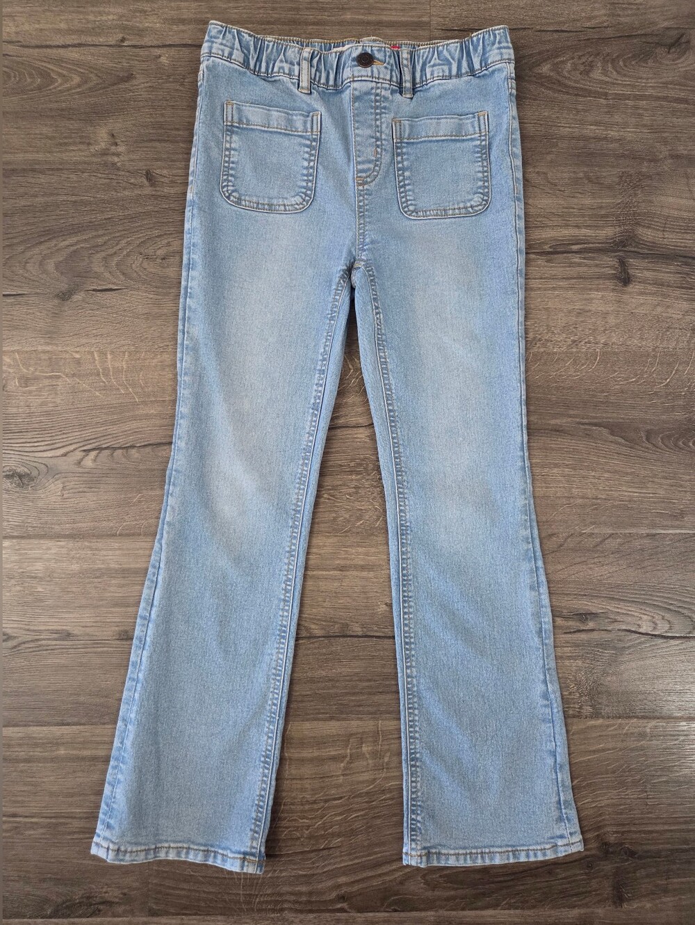 Lucky Brand Girls Pull On Flare Jeans Size 8/10